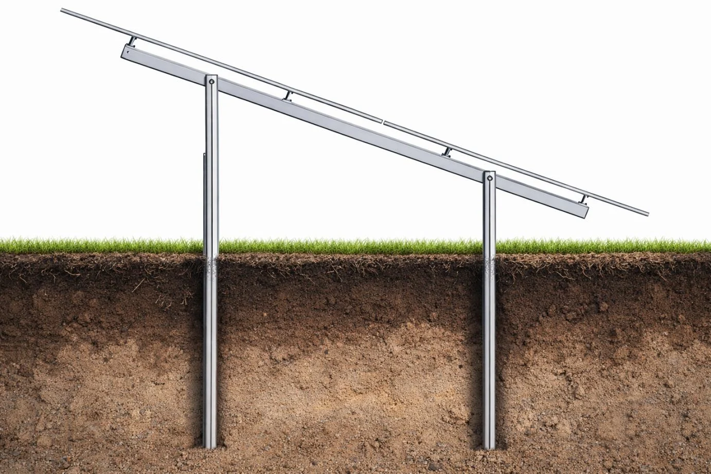 Double-pile structural profile