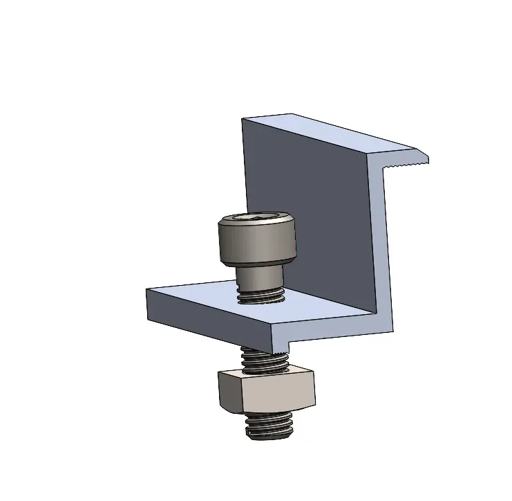 End clamp assembly