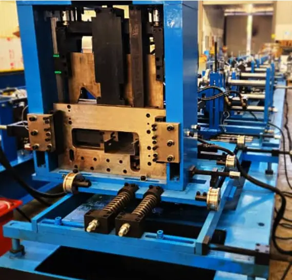Advanced Solar production line in the manufacturing facility